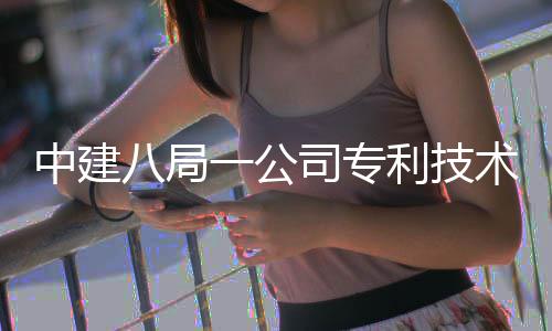 八局中建利技量突0项破1一公司专术总
